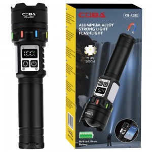 Ліхтар NIGHT VISION FLUORESCENCE CB-A282-TG+COB, Li-Ion аккум., power bank, ЗУ Type-C, магніт, zoom, Box Ліхтар NIGHT VISION FLUORESCENCE CB-A282-TG+COB, Li-Ion аккум., power bank, ЗУ Type-C, магніт, zoom, Box