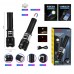 Ліхтар NIGHT VISION FLUORESCENCE CB-A282-TG+COB, Li-Ion аккум., power bank, ЗУ Type-C, магніт, zoom, Box