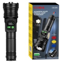 Ліхтар CB-A280-TG+COB(white+red), Li-Ion акумулятор, Power bank, ЗУ Type-C, 3 фільтри, магніт, zoom, Box