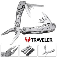 Мультитул тактичний Traveler Deluxe MT-629-PG 14в1, 16.5 см