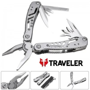 Мультитул тактичний Traveler Deluxe MT-629-PG 14в1, 16.5 см