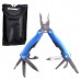 Багатофункціональний ніж (мультитул) Traveler MT-608 Blue/Black/Grey 10,5см