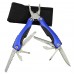 Мультиінструмент (Мультитул) Traveler MT-609 Black/Blue/Red/Yellow 9 в 1 16см