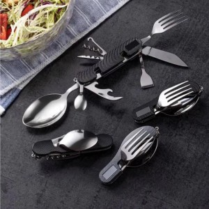 Ніж багатофункціональний A-109 Black/Blue