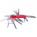 Ніж багатофункціональний Traveler 17 функцій, 9см K-5017ALL Black/Red/Blue/Orange/Green