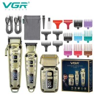 Комплект VGR 3 в 1 V-642 акумуляторна машинка для стриження (clipper), триммер та електробритва (шейвер) Комплект VGR 3 в 1 V-642 акумуляторна машинка для стриження (clipper), триммер та електробритва (шейвер)