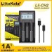 Зарядний пристрій LiitoKala Lii-CH2, 2x26650 /21700 /20700 /18650 /18490 /18350 /17670 /175000 /16340 /14500 /10440 / AA / AAA