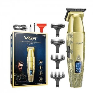 Тример V-265, 4 насадки, 1600mAh, 8000 RPM, LED display Тример V-265, 4 насадки, 1600mAh, 8000 RPM, LED display