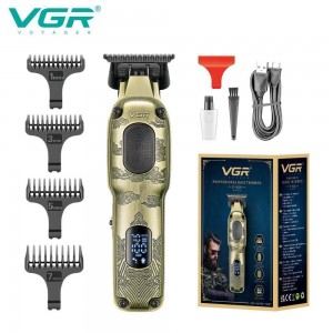 Тример VGR V-954, 4 насадки, 7000 RPM, LED Display Тример VGR V-954, 4 насадки, 7000 RPM, LED Display