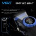 Акумуляторна машинка для стриження (clipper) VGR V-001 BLUE, 10 насадок, 9000 RPM, 4600 mAh, LED light, LED display Акумуляторна машинка для стриження (clipper) VGR V-001 BLUE, 10 насадок, 9000 RPM, 4600 mAh, LED light, LED display
