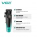 Акумуляторна машинка для стриження (clipper) VGRV-196 GREEN, 8 насадок, 7000 RPM, 2000 mAh, LED display Акумуляторна машинка для стриження (clipper) VGRV-196 GREEN, 8 насадок, 7000 RPM, 2000 mAh, LED display