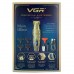 Тример V-265, 4 насадки, 1600mAh, 8000 RPM, LED display Тример V-265, 4 насадки, 1600mAh, 8000 RPM, LED display