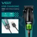 Акумуляторна машинка для стриження (clipper) VGRV-273 GREEN, 6 насадок, 8000 RPM, 3000 mAh, LED display Акумуляторна машинка для стриження (clipper) VGRV-273 GREEN, 6 насадок, 8000 RPM, 3000 mAh, LED display