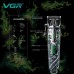 Акумуляторна машинка для стриження (clipper) VGR V-279 GREEN, 6 насадок, 9000 RPM, 2500 mAh, LED display Акумуляторна машинка для стриження (clipper) VGR V-279 GREEN, 6 насадок, 9000 RPM, 2500 mAh, LED display