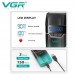 Електробритва VGR V-308 GREEN шейвер, подвійне лезо, 9000 RPM, LED Display Електробритва VGR V-308 GREEN шейвер, подвійне лезо, 9000 RPM, LED Display