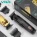 Акумуляторна машинка для стриження (clipper) VGR V-904 GOLD, 4 насадки, 2000 mAh, LED display Акумуляторна машинка для стриження (clipper) VGR V-904 GOLD, 4 насадки, 2000 mAh, LED display