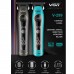 Тример VGR V-299 BLUE, 4 насадки, 9000RPM, 2000 mAh, 5 рівнів швидкості, LED display Тример VGR V-299 BLUE, 4 насадки, 9000RPM, 2000 mAh, 5 рівнів швидкості, LED display