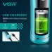 Тример VGR V-299 BLACK, 4 насадки, 9000RPM, 2000 mAh, 5 рівнів швидкості, LED display Тример VGR V-299 BLACK, 4 насадки, 9000RPM, 2000 mAh, 5 рівнів швидкості, LED display