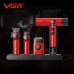 Комплект VGR STEPLERSS PRO 4 IN 1 RED, машинка для стрижки (Clipper), триммер, шейвер, фен Комплект VGR STEPLERSS PRO 4 IN 1 RED, машинка для стрижки (Clipper), триммер, шейвер, фен