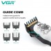 Акумуляторна машника для стриження (clipper) VGR V-699 WHITE, 4 насадки, LED display Акумуляторна машника для стриження (clipper) VGR V-699 WHITE, 4 насадки, LED display