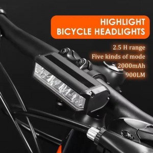 Велофара потужна EOS610-3LED, 900LM, Waterproof, Li-Ion акумулятор, ЗУ Type-C Велофара потужна EOS610-3LED, 900LM, Waterproof, Li-Ion акумулятор, ЗУ Type-C