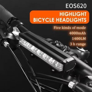 Велофара потужна EOS620-6LED, 1400LM, Waterproof, Li-Ion акумулятор, ЗУ Type-C Велофара потужна EOS620-6LED, 1400LM, Waterproof, Li-Ion акумулятор, ЗУ Type-C