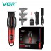 Тример VGR V-226 RED, 9000 RPM, 3 насадки, LED display