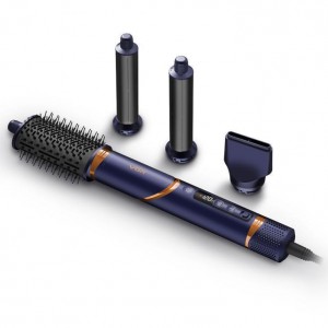 Фен-стайлер VGR 4 в 1 V-474 DARK BLUE, Professional, 4 насадки, 1400 Вт