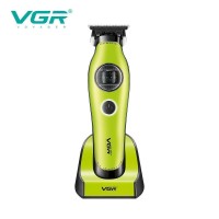Тример VGR V-880T GREEN, EXTERNAL ROTOR MOTOR, MIM BLADE, 4 насадки, док-станція Тример VGR V-880T GREEN, EXTERNAL ROTOR MOTOR, MIM BLADE, 4 насадки, док-станція