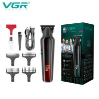 Тример VGR V-930 RED, 4 насадки, LED display Тример VGR V-930 RED, 4 насадки, LED display