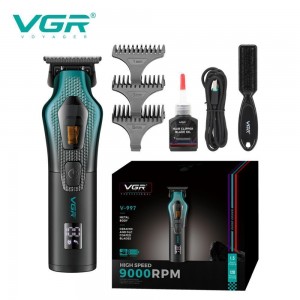 Тример VGR V-997, VECTOR MOTOR 8000-11000 RPM, 3 насадки, LED display Тример VGR V-997, VECTOR MOTOR 8000-11000 RPM, 3 насадки, LED display