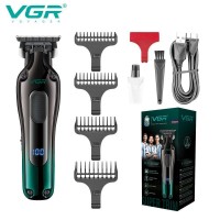 Тример VGR V-998 GREEN, 4 насадки, LED display Тример VGR V-998 GREEN, 4 насадки, LED display