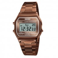 Годинники наручні 1123CG SKMEI, COFFEE GOLD Годинники наручні 1123CG SKMEI, COFFEE GOLD