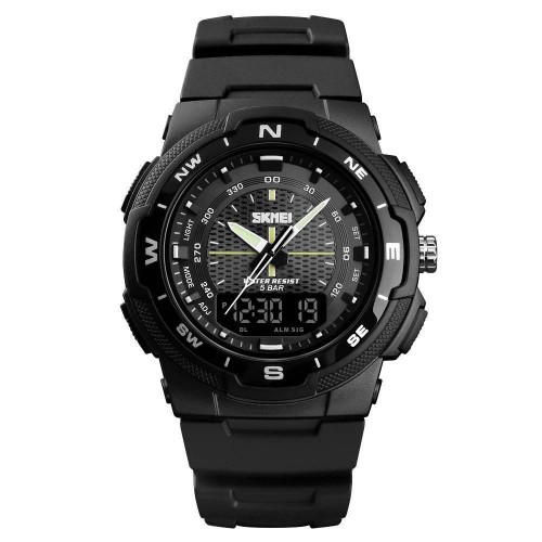 Годинники наручні 1454BKBK SKMEI, BLACK-BLACK