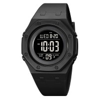 Годинники наручні 2048BKBK SKMEI, BLACK-BLACK Годинники наручні 2048BKBK SKMEI, BLACK-BLACK