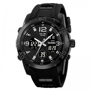 Годинники наручні 2102BKBK SKMEI, BLACK-BLACK Годинники наручні 2102BKBK SKMEI, BLACK-BLACK