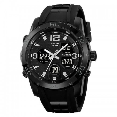 Годинники наручні 2102BKBK SKMEI, BLACK-BLACK