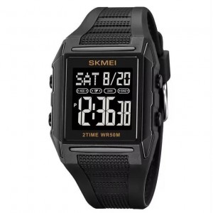 Годинники наручні 2257BKBK SKMEI, BLACK-BLACK Годинники наручні 2257BKBK SKMEI, BLACK-BLACK