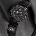 Годинники наручні 1155BKBK SKMEI PARACORD, BLACK, Compass, термометр, свисток, кресало Годинники наручні 1155BKBK SKMEI PARACORD, BLACK, Compass, термометр, свисток, кресало