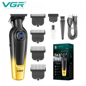 Тример VGR V-996 YELLOW, 4 насадки, LED display Тример VGR V-996 YELLOW, 4 насадки, LED display