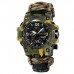 Годинники наручні 1155BCMGN SKMEI PARACORD, GREEN CAMO, Compass, термометр, свисток, кресало