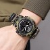 Годинники наручні 1155BCMGN SKMEI PARACORD, GREEN CAMO, Compass, термометр, свисток, кресало