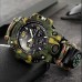 Годинники наручні 1155BCMGN SKMEI PARACORD, GREEN CAMO, Compass, термометр, свисток, кресало