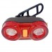 Велоліхтар DMFL-535-2LED STOP, Li-Ion акумулятор, ЗУ Type-C Велоліхтар DMFL-535-2LED STOP, Li-Ion акумулятор, ЗУ Type-C