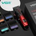 Акумуляторна машинка для стрижки (clipper) VGR V-026 RED, 6 насадок, 9000 RPM, LED display Акумуляторна машинка для стрижки (clipper) VGR V-026 RED, 6 насадок, 9000 RPM, LED display