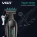 Акумуляторна машинка для стрижки (clipper) VGR V-662 GREEN, 7000 RPM, 6 насадок, LED display Акумуляторна машинка для стрижки (clipper) VGR V-662 GREEN, 7000 RPM, 6 насадок, LED display