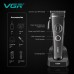 Акумуляторна машинка для стрижки (clipper) VGR V-880C BLACK, EXTERNAL ROTOR MOTOR, MIM BLADE, 11 насадок, док-станція Акумуляторна машинка для стрижки (clipper) VGR V-880C BLACK, EXTERNAL ROTOR MOTOR, MIM BLADE, 11 насадок, док-станція