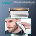 Акумуляторна машинка для стрижки (clipper) VGR V-880C WHITE, EXTERNAL ROTOR MOTOR, MIM BLADE, 11 насадок, док-станція Акумуляторна машинка для стрижки (clipper) VGR V-880C WHITE, EXTERNAL ROTOR MOTOR, MIM BLADE, 11 насадок, док-станція