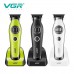 Тример VGR V-880T GREEN, EXTERNAL ROTOR MOTOR, MIM BLADE, 4 насадки, док-станція Тример VGR V-880T GREEN, EXTERNAL ROTOR MOTOR, MIM BLADE, 4 насадки, док-станція