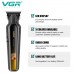 Тример VGR V-930 GOLD, 4 насадки, LED display